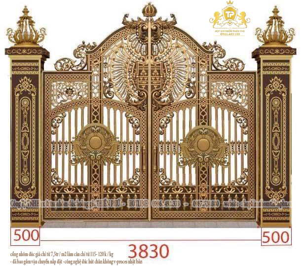 Cổng Nhôm Đúc vs Cổng Sắt: So Sánh Chi Tiết