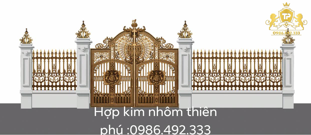 Cổng Nhôm Đúc Biệt Thự: Sức Hấp Dẫn Mọi Ánh Nhìn